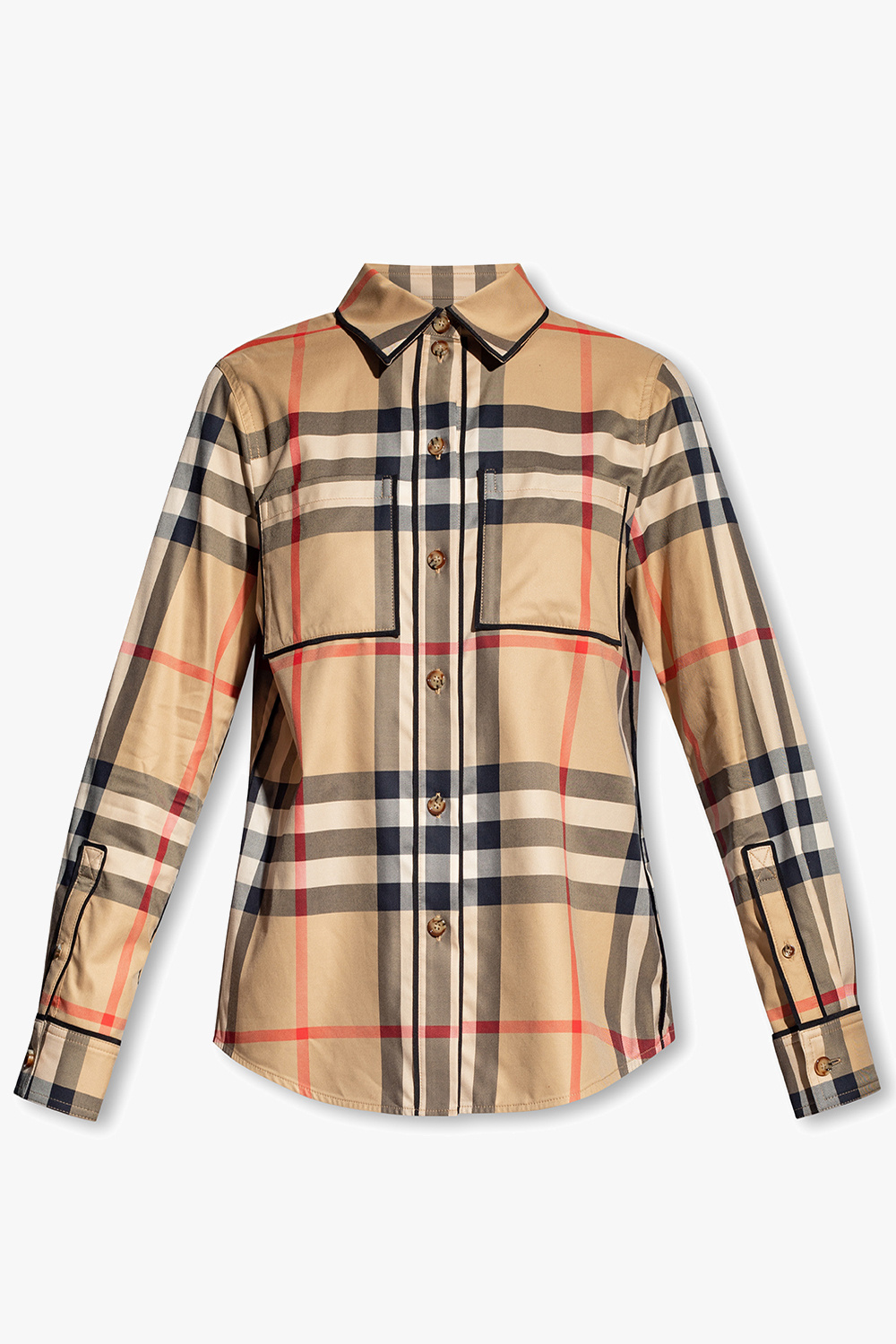 Burberry shirt and shoes best sale